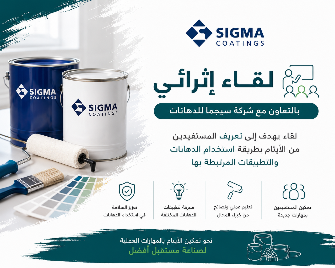 فعالية تجربة استخدام الدهانات والتطبيقات المرتبطة بها